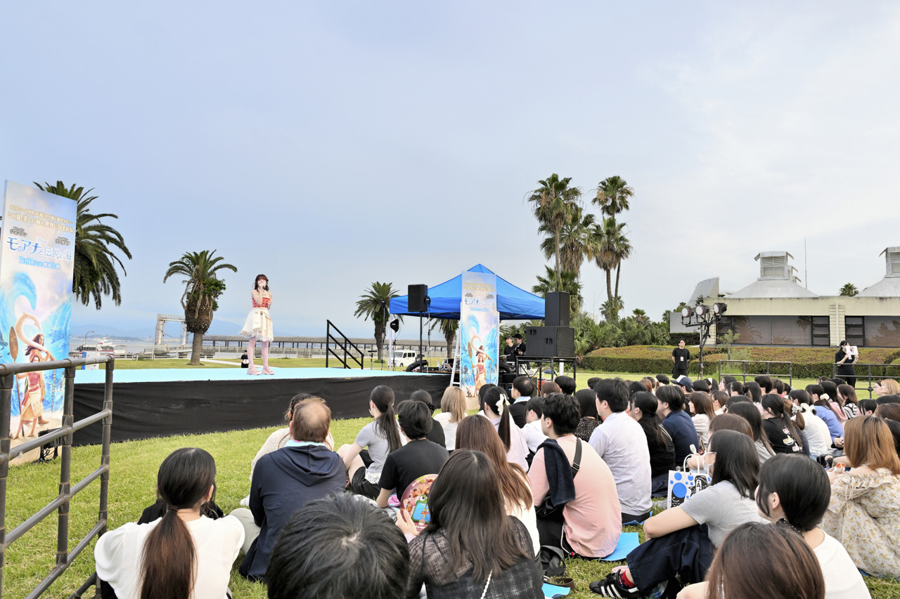 ME:I・TSUZUMI福岡・国営海の中道海浜公園で『モアナと伝説の海』イベ!「何度も救われました」というもの4