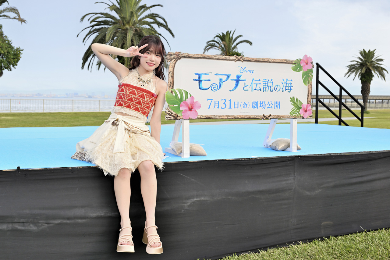 ME:I・TSUZUMI福岡・国営海の中道海浜公園で『モアナと伝説の海』イベ!「何度も救われました」というもの6