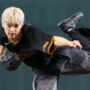 STARGLOW・KANON 巨人vs中日戦始球式に！サウスポーの綺麗なフォームで魅せる
