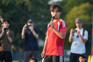 『久保建英 JAL Special Soccer Lesson 2026』FC 東京 小平グラウンドで86人前に開催19