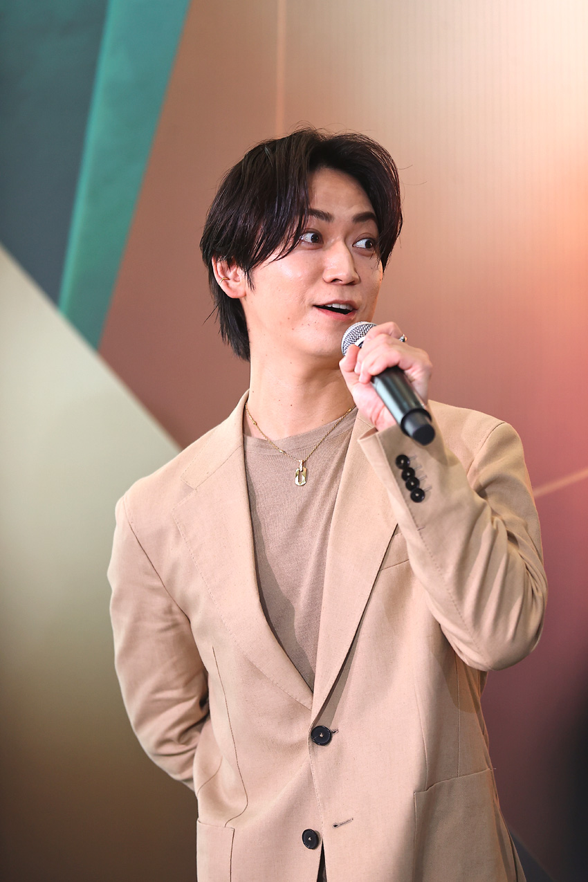 亀梨和也「大人気なかった」と苦笑い!「ローレンス グラフ シグネチャー コレクション」イベ4