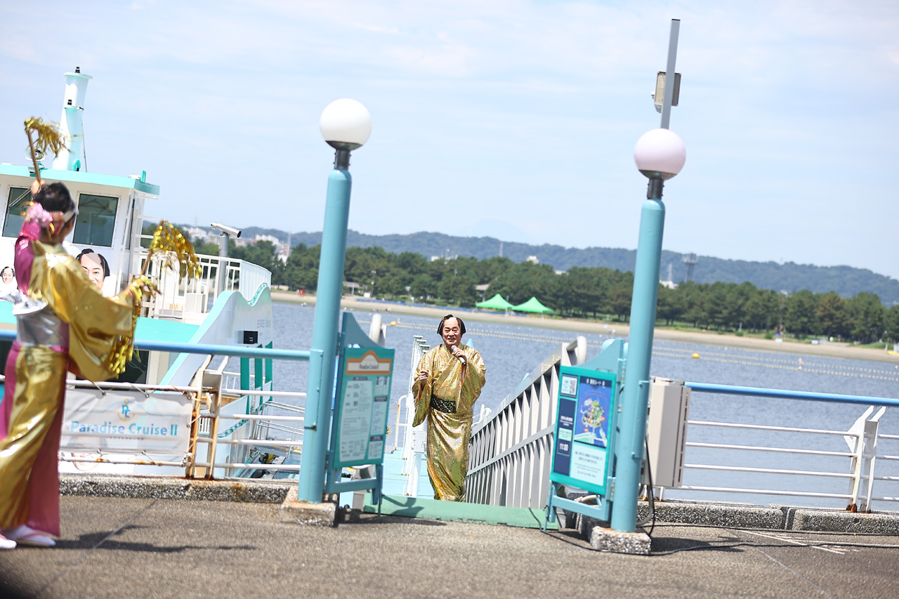 松平健 八景島シーパラダイス来島!晴れ男ぶり発揮や年齢制限アトラクション“6歳児に変身”で楽しむ6