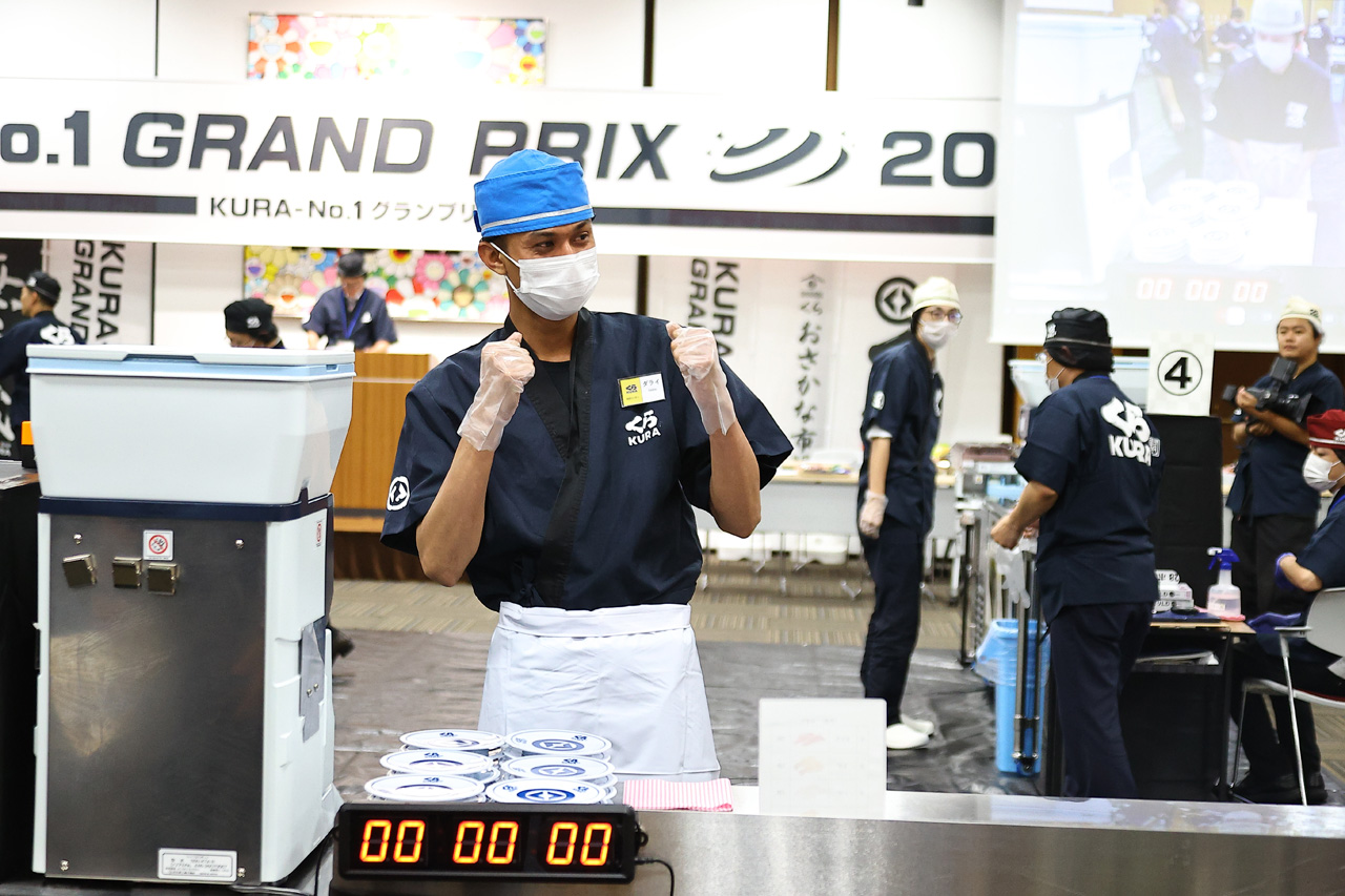 くら寿司『KURA-No.1 GRAND PRIX 2026』開催で優勝は城東今福店!スタッフの技光る7
