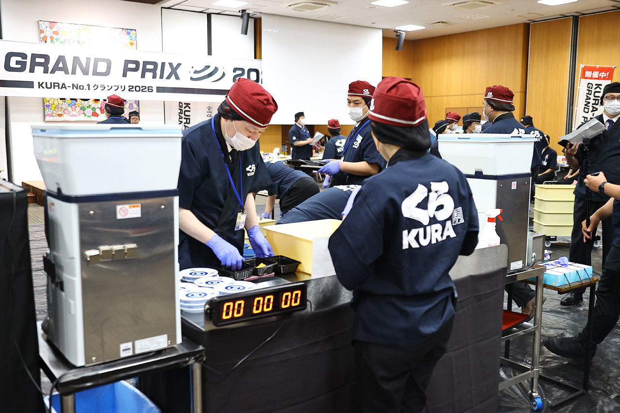 くら寿司『KURA-No.1 GRAND PRIX 2026』開催で優勝は城東今福店!スタッフの技光る9