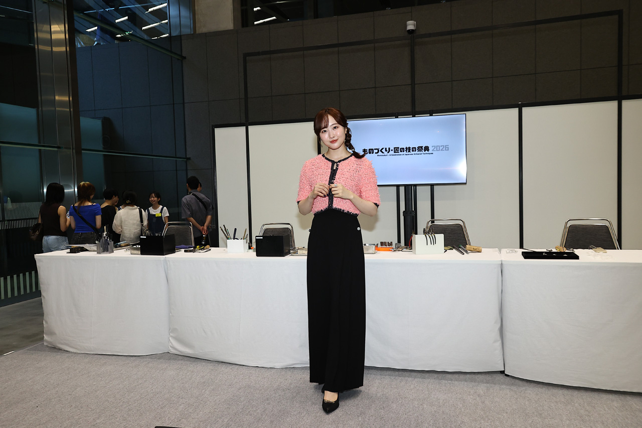本田望結『ものづくり・匠の技の祭典2026』内でジュエリー製作!本田家プレゼントルールとは?11