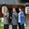 岡宮来夢、岐洲匠、笹森裕貴 京都・壬生寺で『星影の人』への想い！沖田総司は「持ち前の愛嬌を生かして」