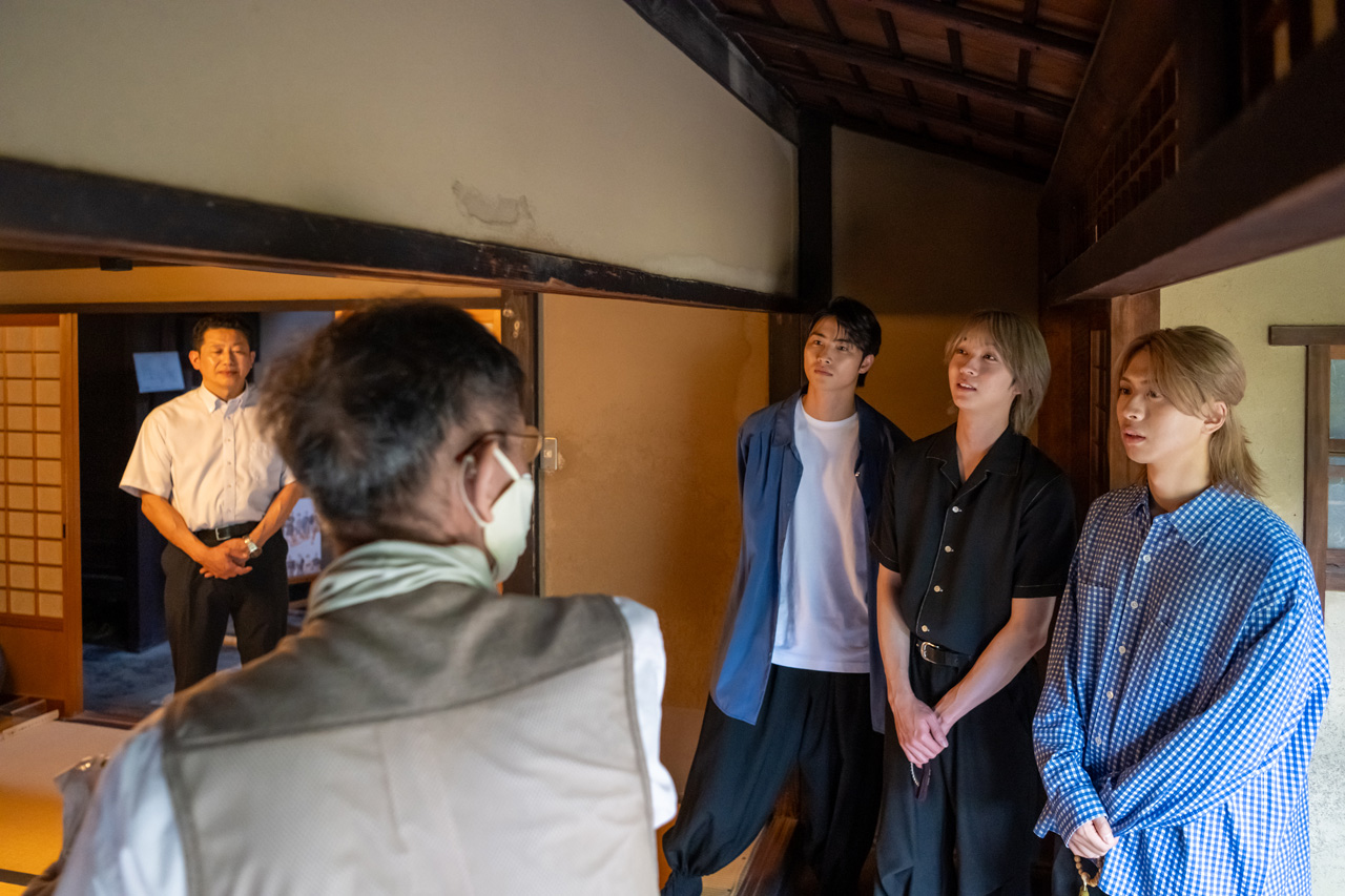 岡宮来夢、岐洲匠、笹森裕貴 京都・壬生寺で『星影の人』への想い!沖田総司は「持ち前の愛嬌を生かして」7