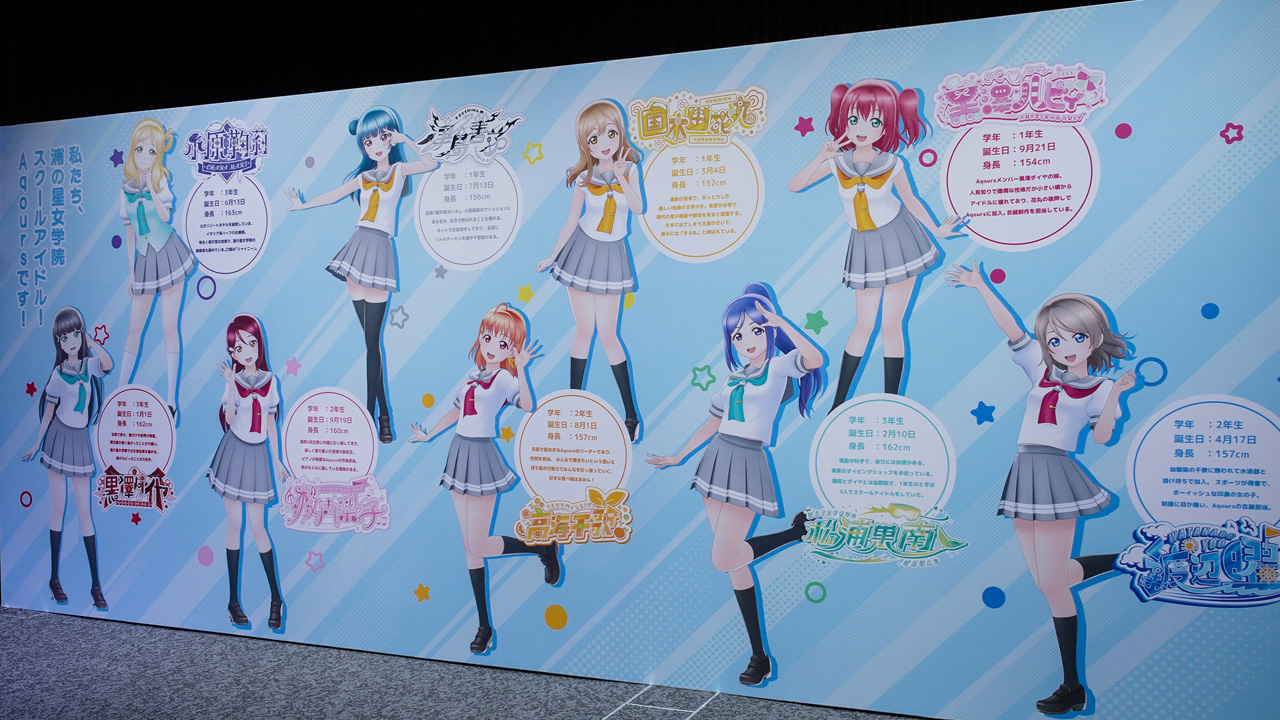 「ラブライブ!サンシャイン!! Aqours スクールアイドル活動展 Dive into Sparkle」開催中5