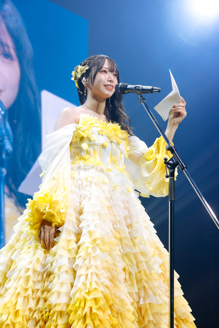 日向坂46三期生LIVE!山口陽世の卒業セレモニーで「6年半、とても私は幸せでした」32