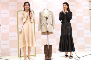 朝比奈彩ルクア大阪OPの「tu-hacci」1日店長に！洋服着こなしに自信増した“脚”の理由とは10