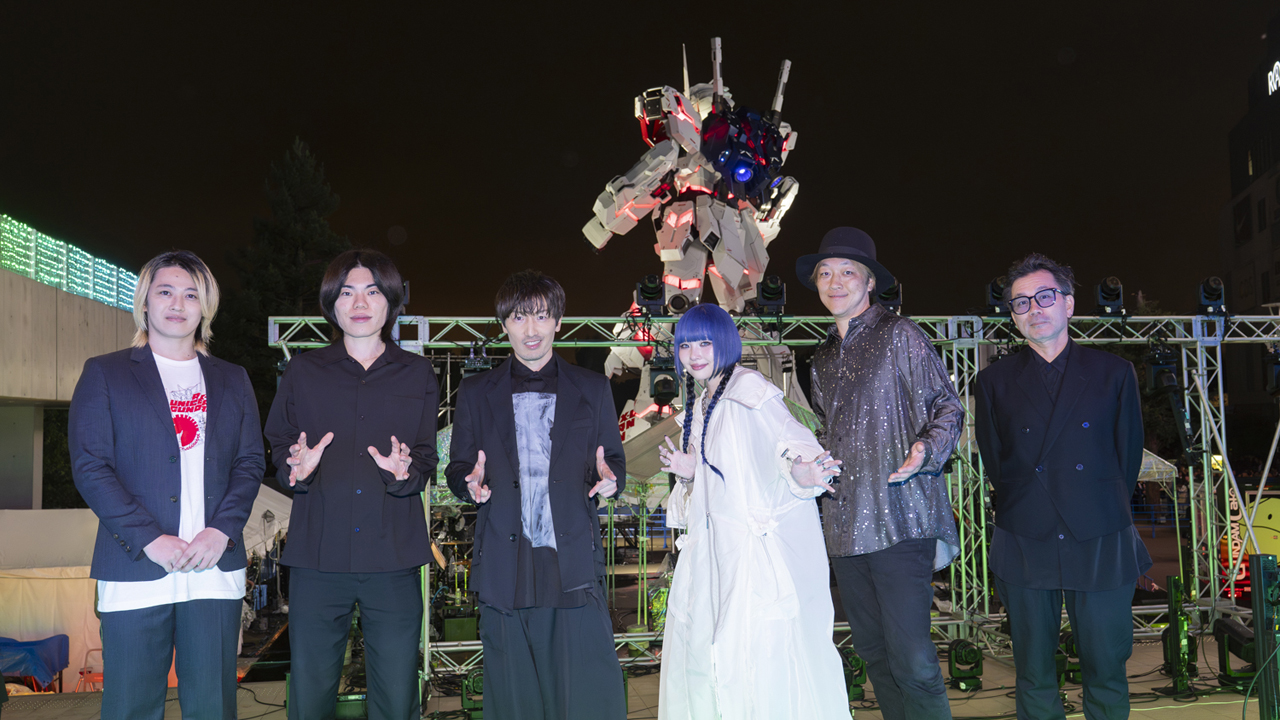 『実物大ユニコーンガンダム立像ファイナルセレモニー』公式レポート!澤野弘之とSennaRinの生披露19