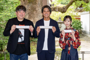 「踊る大捜査線 N.E.W.」織田裕二ら太宰府で願掛け!本広克行監督「いつまでも『踊る』を作れますように」21