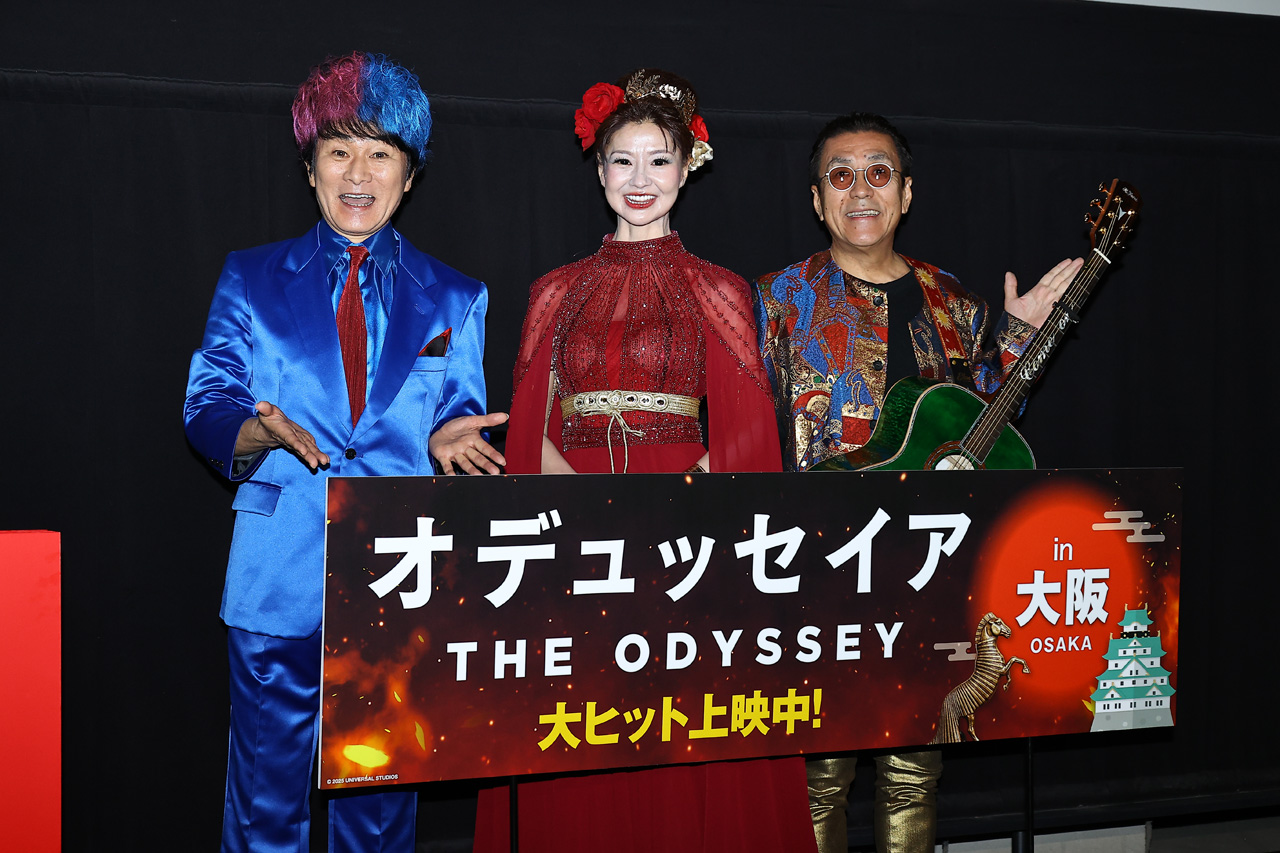 かつみ さゆり・さゆり「なにわのアン・ハサウェイです!」な王妃姿!嘉門タツオと『オデュッセイア』トーク5