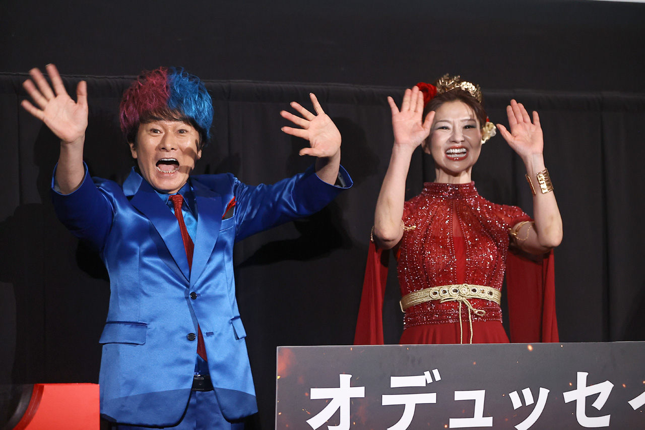 かつみ さゆり・さゆり「なにわのアン・ハサウェイです!」な王妃姿!嘉門タツオと『オデュッセイア』トーク6