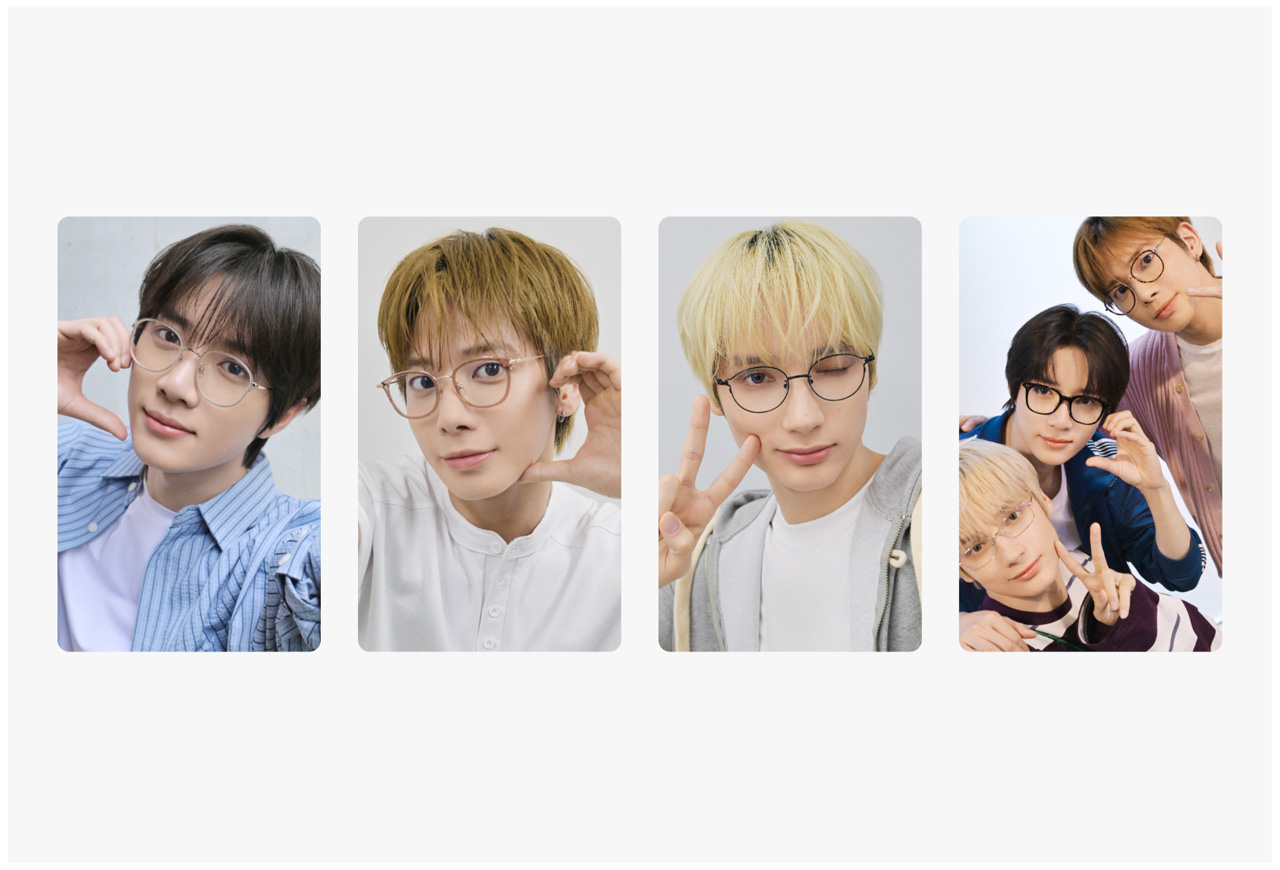 スペシャルメガネフォトも!「TOMORROW X TOGETHER」BEOMGYU、TAEHYUN、HUENINGKAI『Crapt』キャンペーン展開2