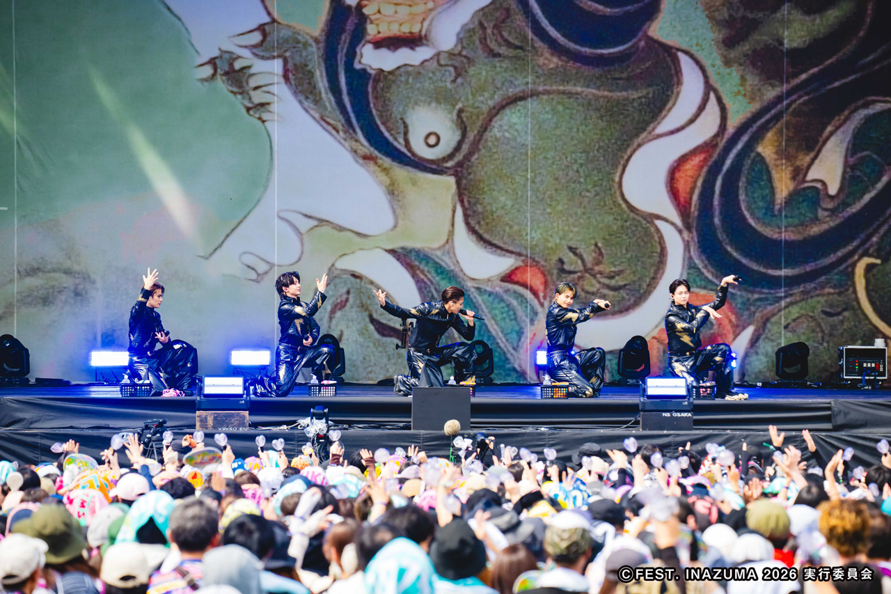 ONE N' ONLY『FEST. INAZUMA』初日に!「イナズマ、めっちゃ最高じゃん!」笑顔弾ける4