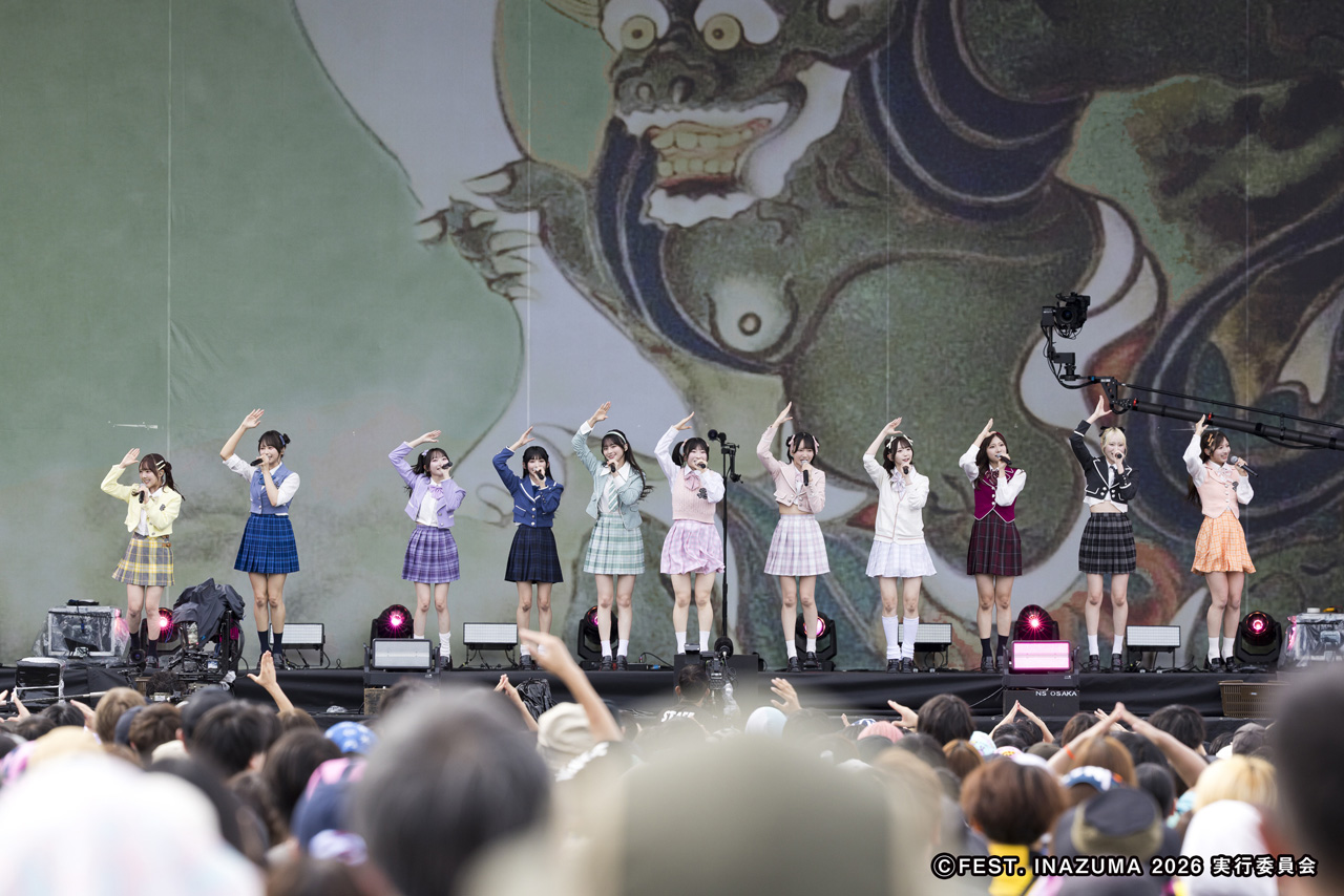“ノイミー”≠ME『FEST. INAZUMA』2日目!最後の瞬間まで全身で熱を注ぐ4