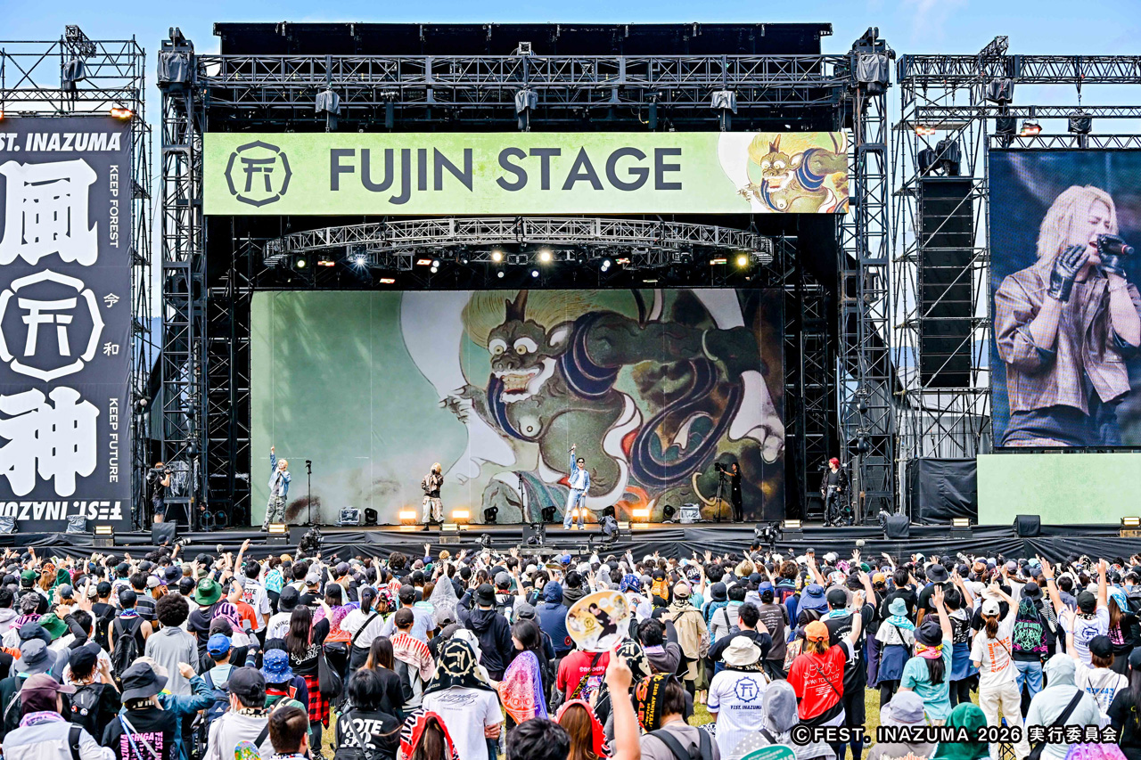 OWV『FEST. INAZUMA』最終日に!「4年ぶりに帰ってきました!」1