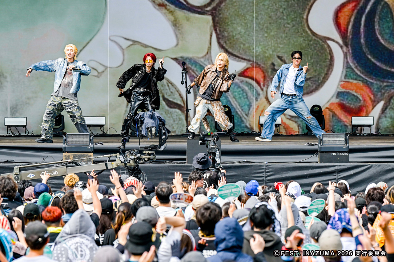 OWV『FEST. INAZUMA』最終日に!「4年ぶりに帰ってきました!」2