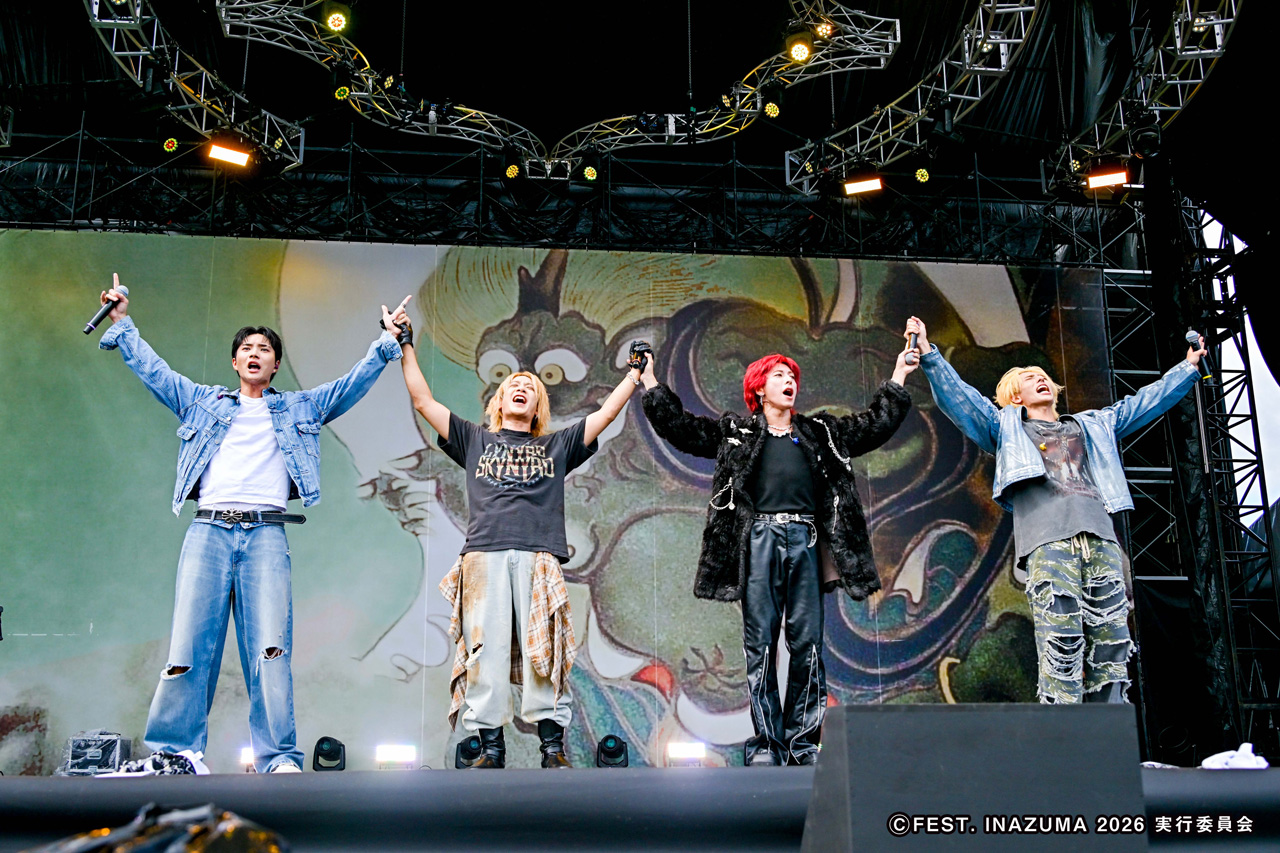 OWV『FEST. INAZUMA』最終日に!「4年ぶりに帰ってきました!」4