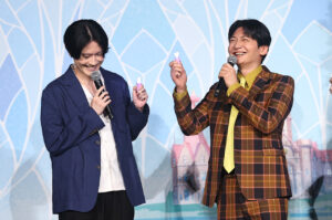 内山昂輝 応援メッセージで島﨑信長を照れさせ2人微笑む！『映画名探偵プリキュア』舞台挨拶7