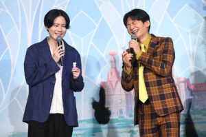 内山昂輝 応援メッセージで島﨑信長を照れさせ2人微笑む！『映画名探偵プリキュア』舞台挨拶9