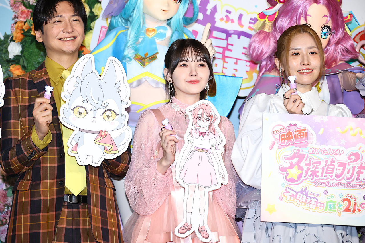 鬼頭明里 お団子髪型にキュアエクレールが思わずハート!『映画名探偵プリキュア』イベ1