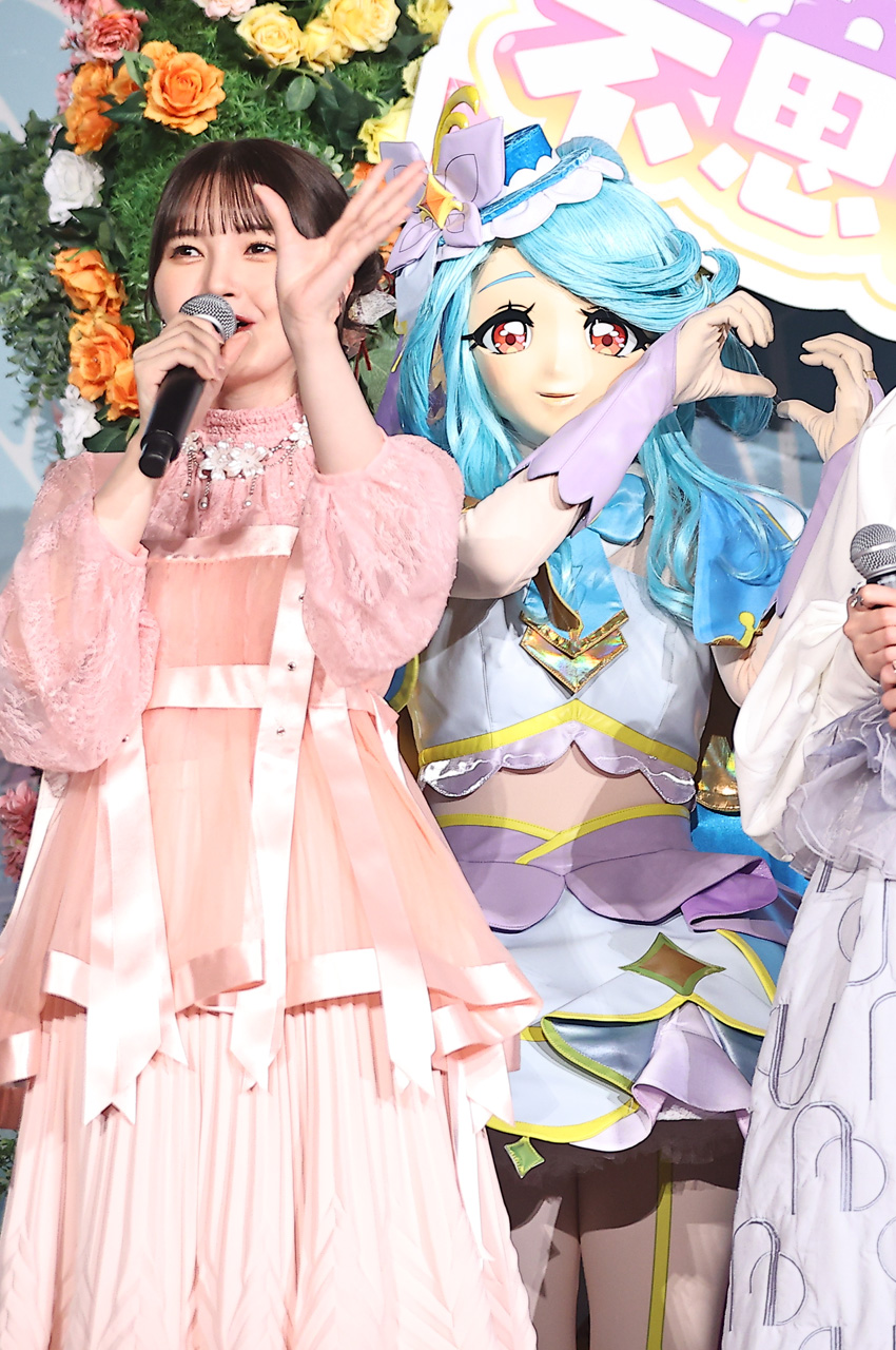 鬼頭明里 お団子髪型にキュアエクレールが思わずハート!『映画名探偵プリキュア』イベ2