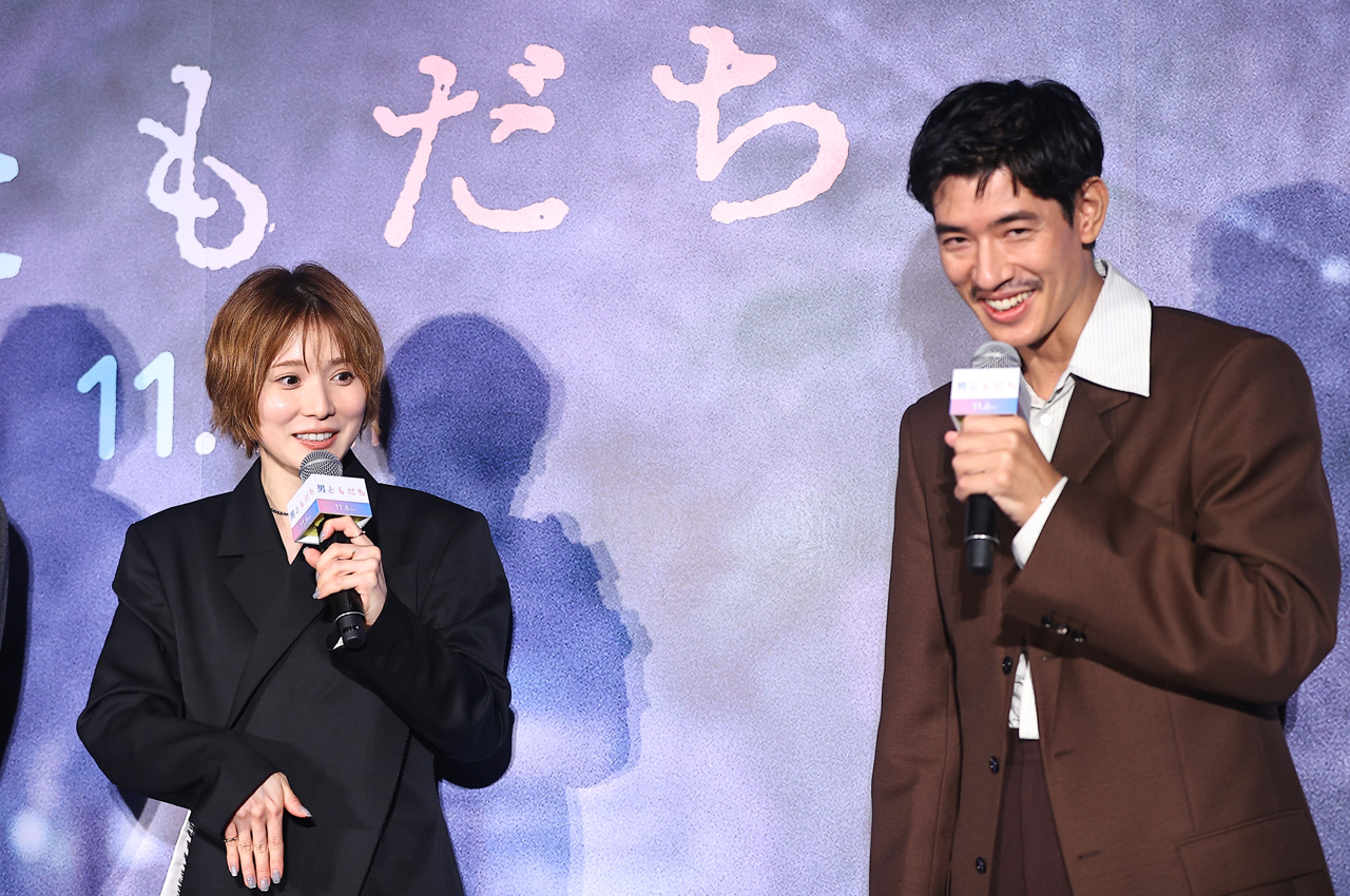 中島歩「浮気相手の真司」などマイペースに場内爆笑で松岡茉優はツッコみたい!『男ともだち』イベ4