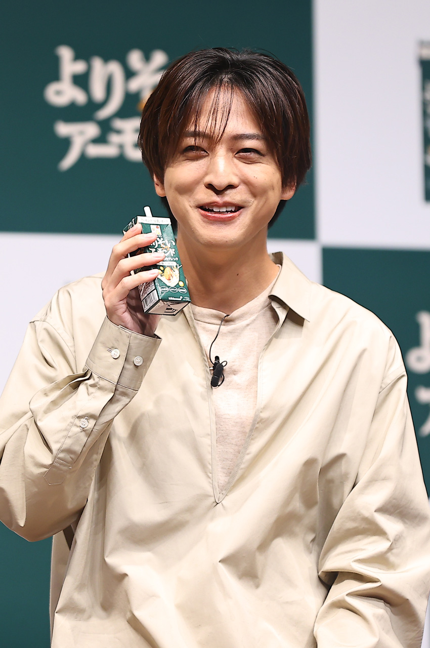 寺西拓人「伝わったかな?」とはにかみ笑顔!「キッコーマン よりそいアーモンド」イベ2