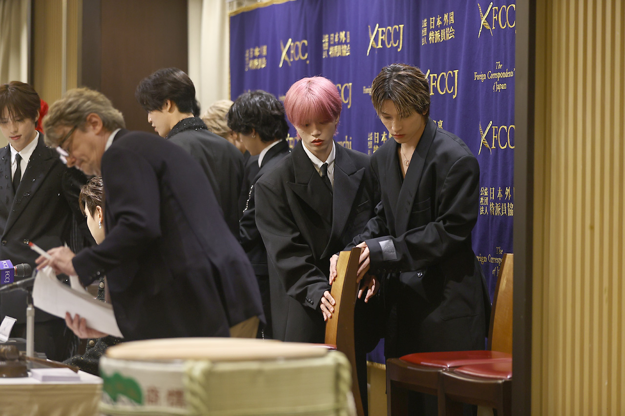 JO1全米デビュー出発式!白岩瑠姫「日本のJAMも海外のJAMも幸せにして帰ってきたい」5