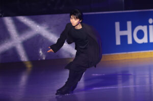 羽生結弦選手「ハイアール・AQUA新製品」スケーティング！お披露目の瞬間写真31枚掲載5