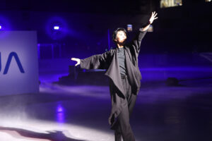 羽生結弦選手「ハイアール・AQUA新製品」スケーティング！お披露目の瞬間写真31枚掲載15