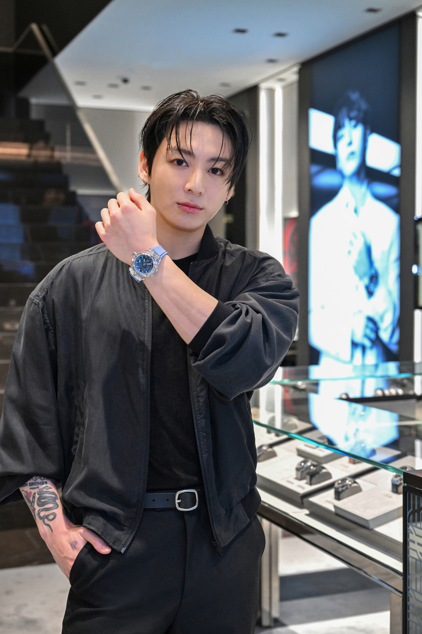 ジョングク ウブロ銀座ブティックに!公式レポート公開2
