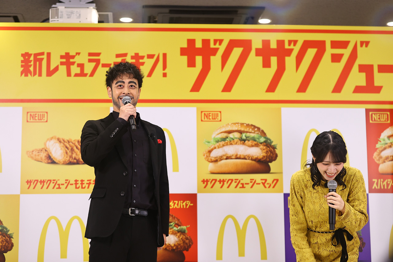 佐々木舞香 阿部寛?登場に爆笑!「ザクザクジューシーももチキン」に「ジューシー!」3