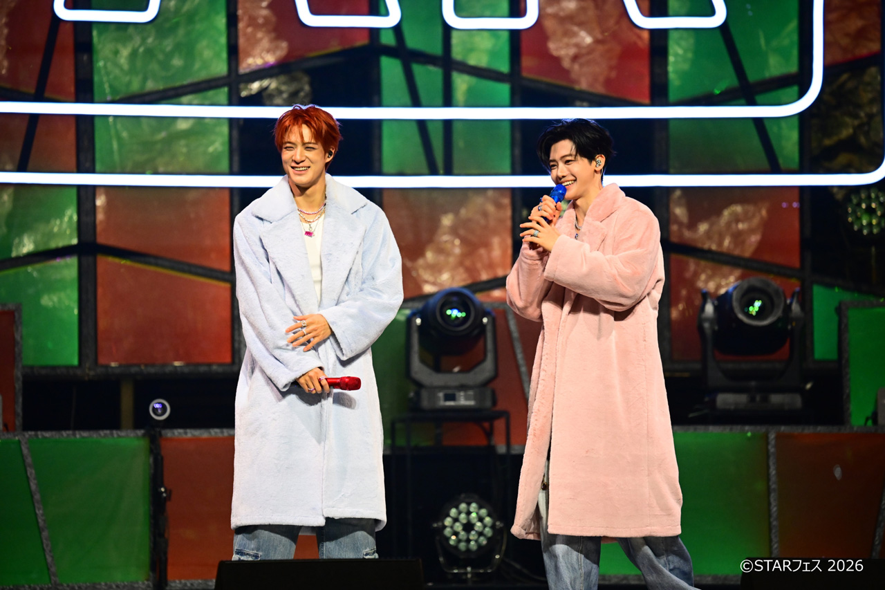 「NCT JNJM」JENOとJAEMIN『STARフェス』オープニング飾る6