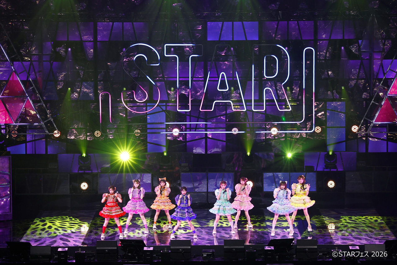 CUTIE STREET『STARフェス』DAY2登場!6曲披露でポケモンの楽曲なども7