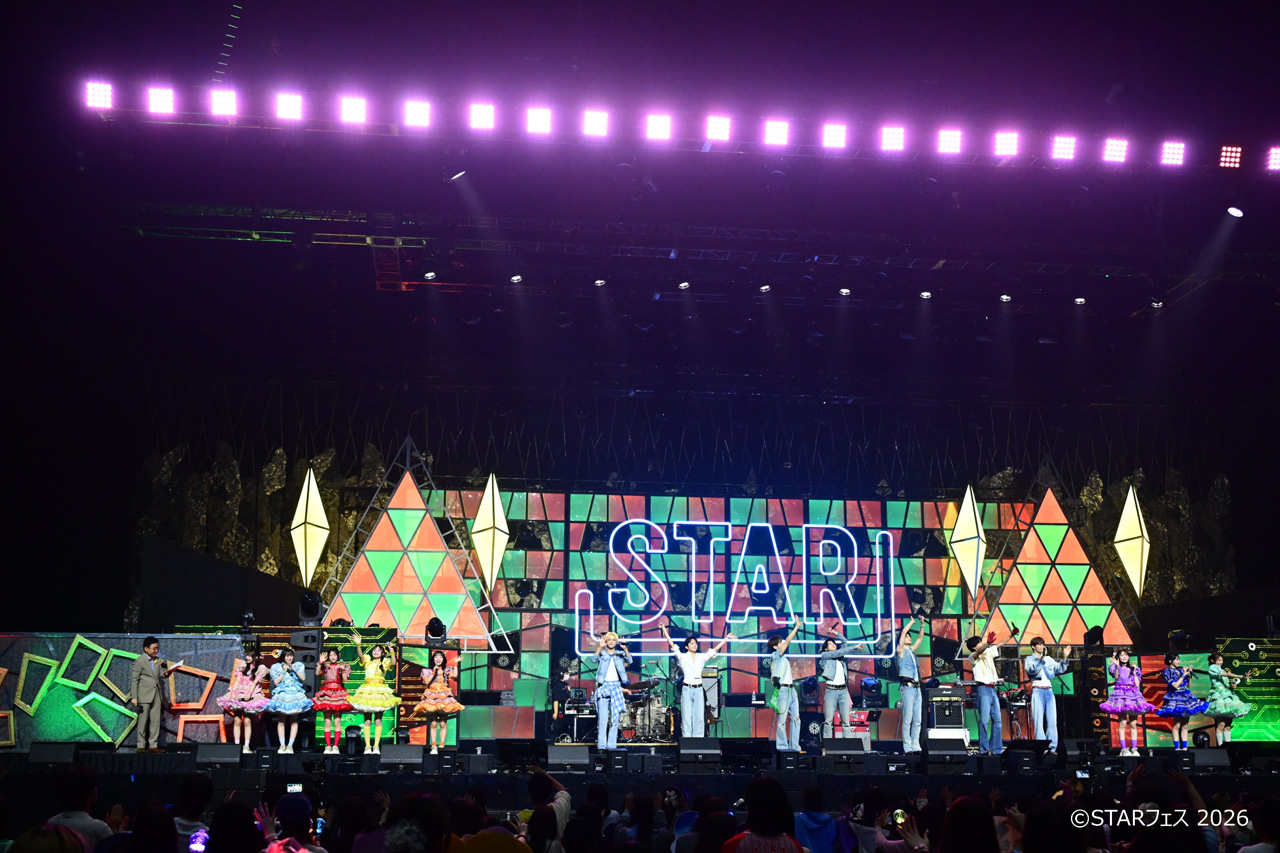 CUTIE STREET『STARフェス』DAY2登場!6曲披露でポケモンの楽曲なども3