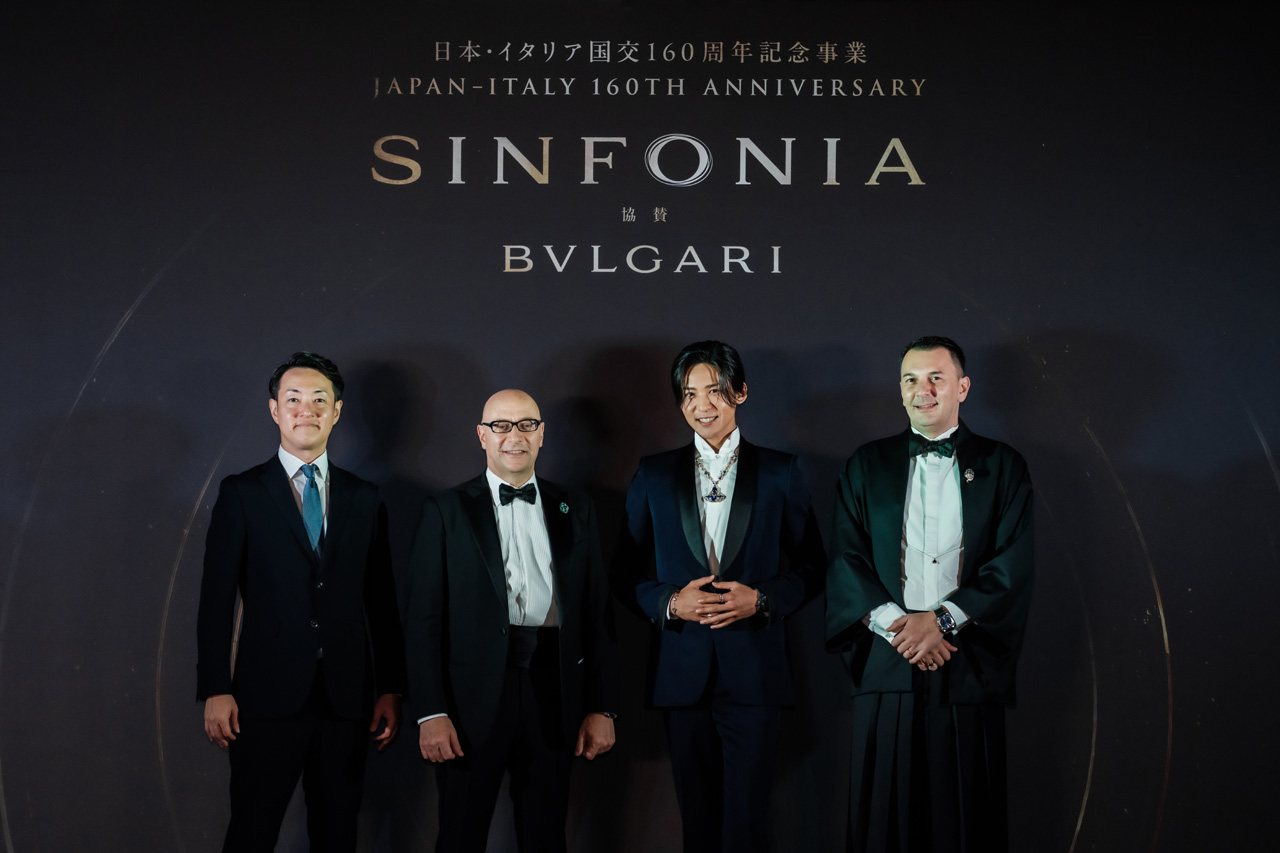 目黒蓮「僕にとってイタリアは1番縁のある国」日本・イタリア国交160周年記念事業で大阪城点灯4