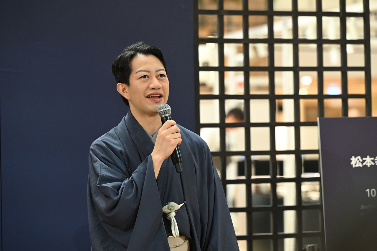 松本幸四郎、中村壱太郎 阪急うめだ本店トーク公式レポート!歌舞伎と演劇や『吉例顔見世興行』へ意気込む2