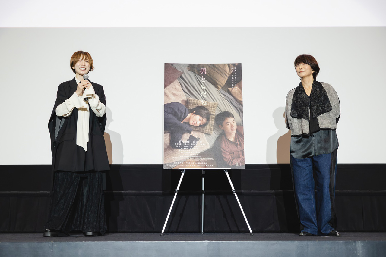 松岡茉優 映画『男ともだち』大阪舞台挨拶!三島有紀子監督「すっごい良いお芝居撮れた」裏話2