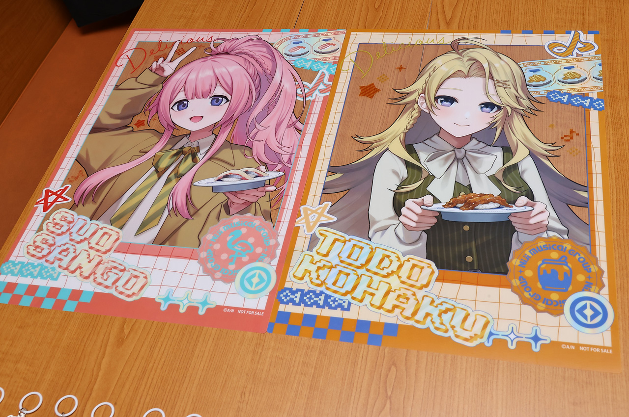 にじさんじとくら寿司コラボ第3弾!3商品発売や「ビッくらポン!(R)」、会計ごとグッズプレゼントキャンペーン展開5