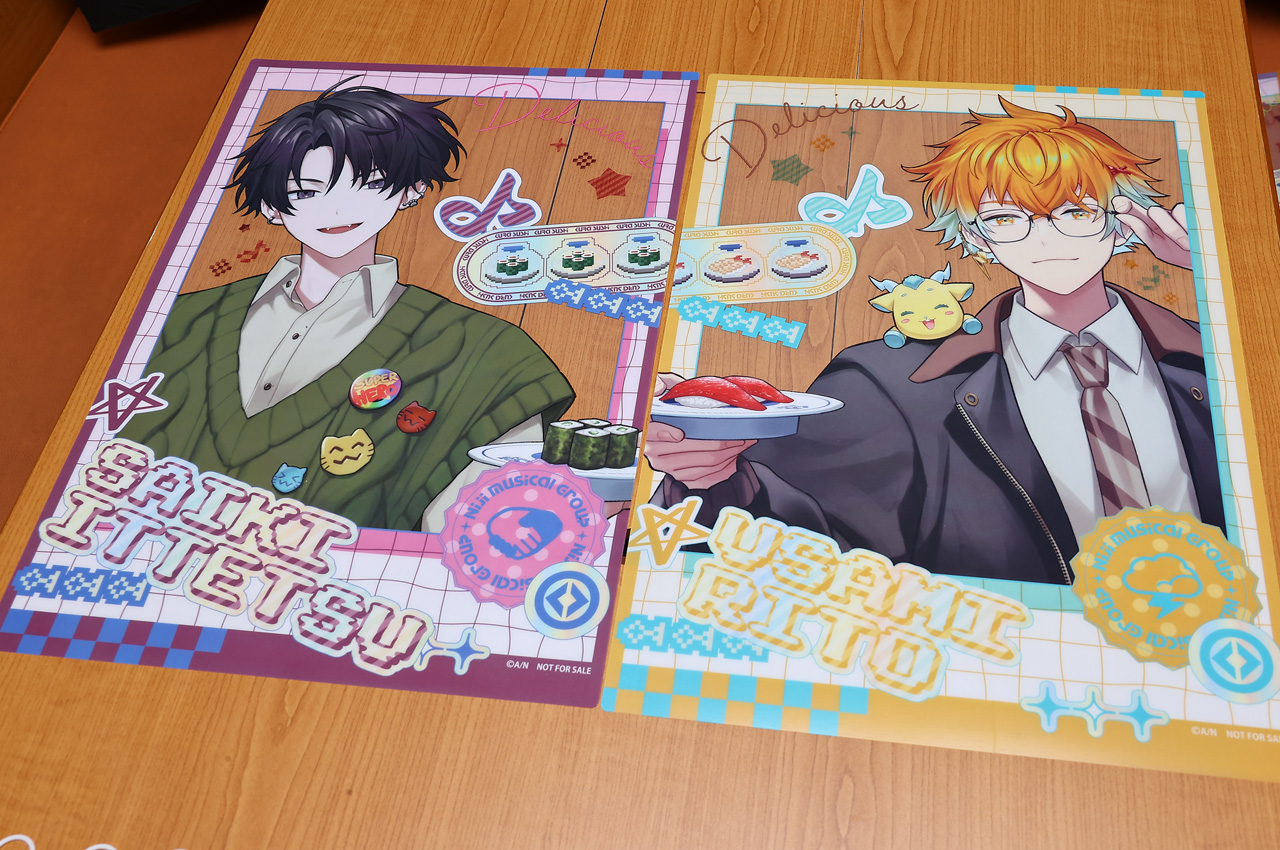 にじさんじとくら寿司コラボ第3弾!3商品発売や「ビッくらポン!(R)」、会計ごとグッズプレゼントキャンペーン展開6